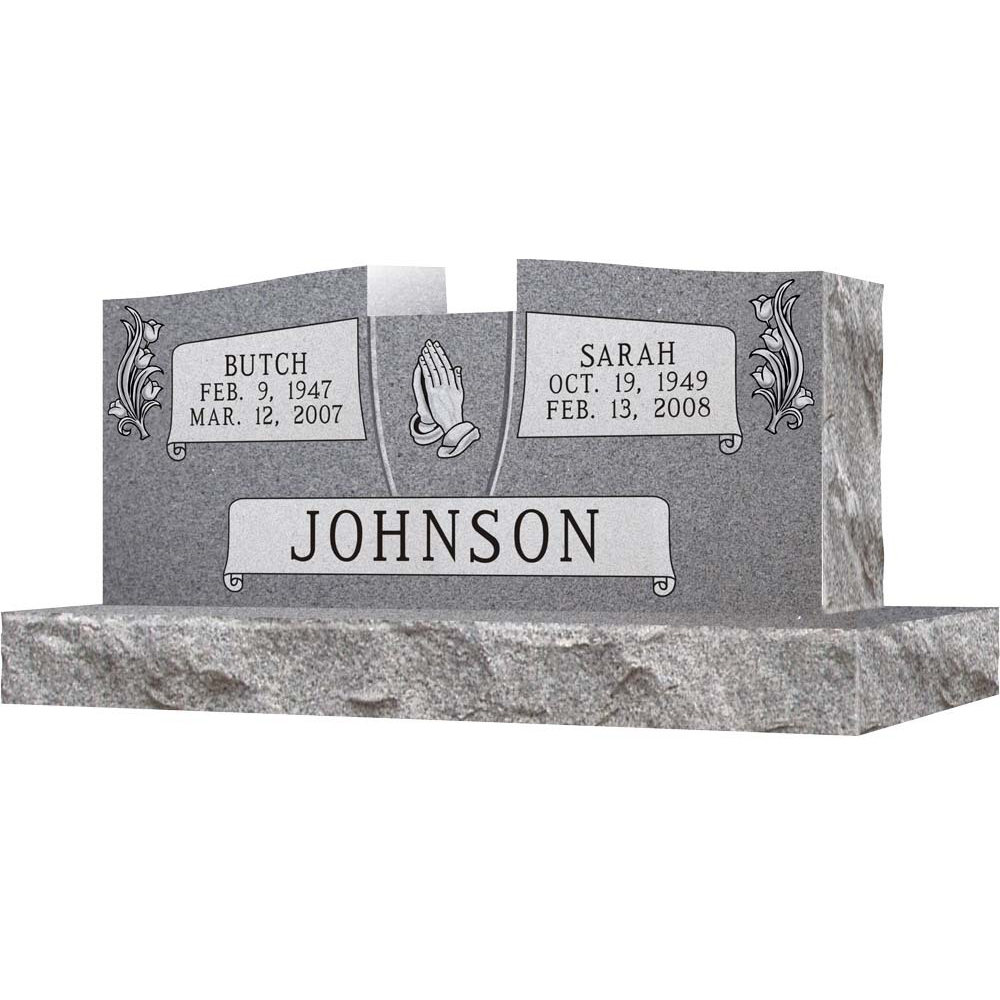 Headstone monument grave marker 